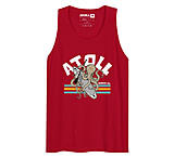 Image of Atoll Board Co Men's Tank Top with Atoll Octopus Design - Red, L - Red,L 42347B31