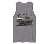 Image of Atoll Board Co Men's Tank Top with Atoll Paddle Board Truck Graphic - Athletic Heather, 2XL - Athletic Heather,2XL D9E58426