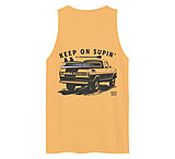 Image of Atoll Board Co Men's Tank Top with Atoll Paddle Board Truck Graphic - Squash, XL - Squash,XL A041AB09