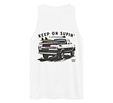 Image of Atoll Board Co Men's Tank Top with Atoll Paddle Board Truck Graphic - White, 3XL - White,3XL 80E82AD4