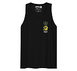 Image of Atoll Board Co Men's Tank Top with Atoll Pineapple Graphic - Black, L - Black,L 222ED12E