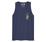 Image of Atoll Board Co Men's Tank Top with Atoll Pineapple Graphic - Harbor Blue, 2XL - Harbor Blue,2XL 00DAD504