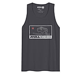 Image of Atoll Board Co Men's Tank Top with Atoll Republic Logo - Navy, 3XL - Navy,3XL E02BFD70