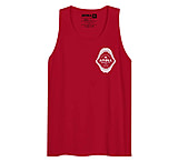 Image of Atoll Board Co Men's Tank Top with Atoll Shark Fossil Graphic - Red, XL - Red,XL 870CC9C0