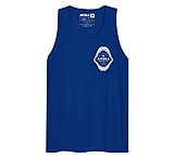 Image of Atoll Board Co Men's Tank Top with Atoll Shark Fossil Graphic - Team Royal, S - Team Royal,S 116E5D2F