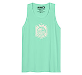 Image of Atoll Board Co Men's Tank Top with Atoll Wave Graphic - Mint, XL - Mint,XL F8E33CCC