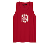Image of Atoll Board Co Men's Tank Top with Atoll Wave Graphic - Red, S - Red,S AD7628C2