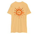 Image of Atoll Board Co Men's Tee with Atoll Horizon Sunset Graphic - Vintage Gold, M - Vintage Gold,M 73585E79