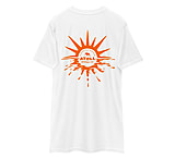 Image of Atoll Board Co Men's Tee with Atoll Horizon Sunset Graphic - White, S - White,S 30BC748D