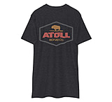 Image of Atoll Board Co Premium Heavyweight Tee with Atoll Dimond Graphic - Charcoal Heather, L - Charcoal Heather,L FA08DB97