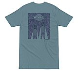 Image of Atoll Board Co Premium Heavyweight Tee with Atoll SUP and Wake Graphic - Agave, M - Agave,M 9E969917