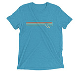 Image of Atoll Board Co Short sleeve t-shirt with Atoll Fin Graphic - Aqua Triblend, S - Aqua Triblend,S 145F493A