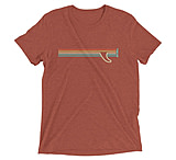 Image of Atoll Board Co Short sleeve t-shirt with Atoll Fin Graphic - Clay Triblend, 3XL - Clay Triblend,3XL 256DF1CC