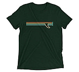 Image of Atoll Board Co Short sleeve t-shirt with Atoll Fin Graphic - Emerald Triblend, L - Emerald Triblend,L BCCF7145