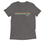 Image of Atoll Board Co Short sleeve t-shirt with Atoll Fin Graphic - Grey Triblend, 3XL - Grey Triblend,3XL 75A5F580