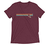 Image of Atoll Board Co Short sleeve t-shirt with Atoll Fin Graphic - Maroon Triblend, XS - Maroon Triblend,XS 4971FF05