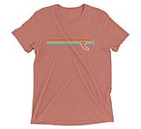Image of Atoll Board Co Short sleeve t-shirt with Atoll Fin Graphic - Mauve Triblend, XL - Mauve Triblend,XL 710B52D3