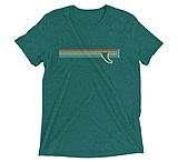 Image of Atoll Board Co Short sleeve t-shirt with Atoll Fin Graphic - Teal Triblend, XS - Teal Triblend,XS 36B3CD1E