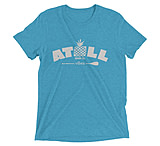 Image of Atoll Board Co Short sleeve tri-blend tee with Atoll Vibes Pineapple Graphic - Aqua Triblend, M - Aqua Triblend,M D6102271
