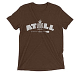 Image of Atoll Board Co Short sleeve tri-blend tee with Atoll Vibes Pineapple Graphic - Brown Triblend, L - Brown Triblend,L DF1721FA