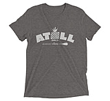 Image of Atoll Board Co Short sleeve tri-blend tee with Atoll Vibes Pineapple Graphic - Grey Triblend, M - Grey Triblend,M DDD78A88