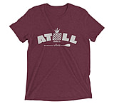 Image of Atoll Board Co Short sleeve tri-blend tee with Atoll Vibes Pineapple Graphic - Maroon Triblend, M - Maroon Triblend,M B0525339
