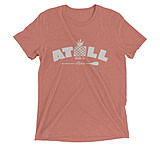 Image of Atoll Board Co Short sleeve tri-blend tee with Atoll Vibes Pineapple Graphic - Mauve Triblend, S - Mauve Triblend,S 162644B1