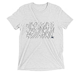 Image of Atoll Board Co Short sleeve triblend t-shirt with Atoll Grain Graphic - White Fleck Triblend, 2XL - White Fleck Triblend,2XL EC081CF2