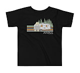 Image of Atoll Board Co Toddler Short Sleeve Tee with Atoll Camper Graphic - Black, 4T - Black,4T 120D11CE