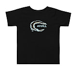 Image of Atoll Board Co Toddler Short Sleeve Tee with Atoll Island Graphic - Black, 3T - Black,3T 65926511