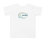 Image of Atoll Board Co Toddler Short Sleeve Tee with Atoll Island Graphic - White, 2T - White,2T DA49ABFE