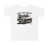 Image of Atoll Board Co Toddler Short Sleeve Tee with Atoll Paddle Board Truck Graphic - White, 2T - White,2T 67642576