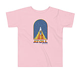 Image of Atoll Board Co Toddler Short Sleeve Tee with Atoll Paddle Board Wake Graphic - Pink, 3T - Pink,3T 85EC219F