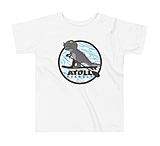 Image of Atoll Board Co Toddler Short Sleeve Tee with Atoll T-Rex Dinosaur Graphic - White, 4T - White,4T 3ACA6479