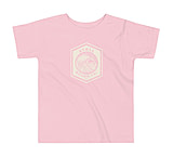 Image of Atoll Board Co Toddler Short Sleeve Tee with Atoll Wave Graphic - Pink, 4T - Pink,4T 834A064A