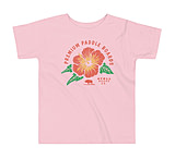 Image of Atoll Board Co Toddler Tee with Atoll Paddle Board Island Flower Graphic - Pink, 3T - Pink,3T AD88C44A