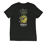 Image of Atoll Board Co Tri Blend Tee with Atoll Pineapple Head Graphic - Charcoal-Black Triblend, 4XL - Charcoal-Black Triblend,4XL F4F8C82D