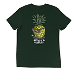 Image of Atoll Board Co Tri Blend Tee with Atoll Pineapple Head Graphic - Emerald Triblend, 3XL - Emerald Triblend,3XL 78EAE513