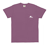 Image of Atoll Board Co Unisex garment-dyed pocket t-shirt with Atoll Hand Drawn Bison Graphic - Berry, XL - Berry,XL 16756A64