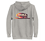 Image of Atoll Board Co Unisex Hoodie with Atoll Bison Color Shift Graphic - Carbon Grey, XL - Carbon Grey,XL B92BE9B5