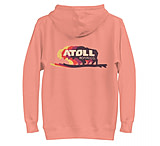 Image of Atoll Board Co Unisex Hoodie with Atoll Bison Color Shift Graphic - Dusty Rose, XL - Dusty Rose,XL 7F339EC0