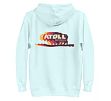 Image of Atoll Board Co Unisex Hoodie with Atoll Bison Color Shift Graphic - Sky Blue, XL - Sky Blue,XL 1C2492D8