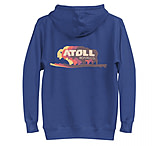 Image of Atoll Board Co Unisex Hoodie with Atoll Bison Color Shift Graphic - Team Royal, XL - Team Royal,XL ECDD1DB5