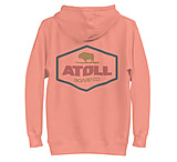 Image of Atoll Board Co Unisex Hoodie with Atoll Dimond Graphic - Dusty Rose, S - Dusty Rose,S 9A5896F4