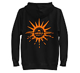 Image of Atoll Board Co Unisex Hoodie with Atoll Horizon Sunset Graphic - Black, M - Black,M 153EBD91