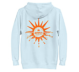 Image of Atoll Board Co Unisex Hoodie with Atoll Horizon Sunset Graphic - Sky Blue, S - Sky Blue,S CEC390A9