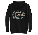 Image of Atoll Board Co Unisex Hoodie with Atoll Island Graphic - Black, S - Black,S 09268DE6