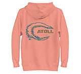 Image of Atoll Board Co Unisex Hoodie with Atoll Island Graphic - Dusty Rose, L - Dusty Rose,L 88837682