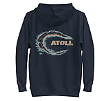 Image of Atoll Board Co Unisex Hoodie with Atoll Island Graphic - Navy Blazer, 3XL - Navy Blazer,3XL 11B365A5