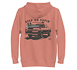 Image of Atoll Board Co Unisex Hoodie with Atoll Paddle Board Truck Graphic - Dusty Rose, S - Dusty Rose,S 7C27988D
